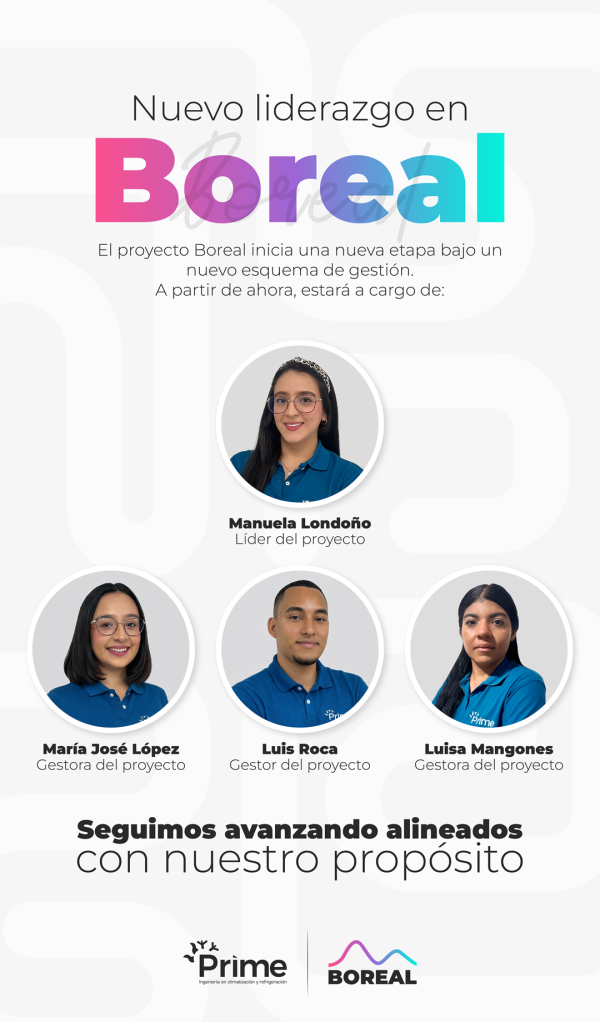 E-card nuevo equipo Boreal